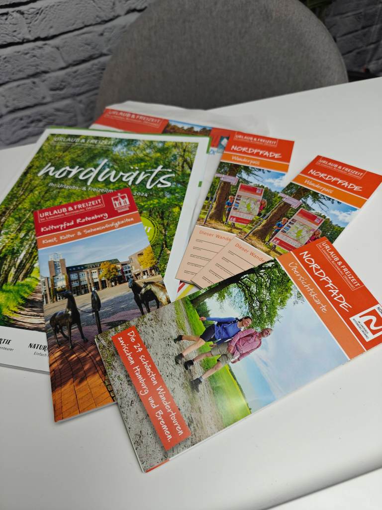 nordpfade  - erwandern
Infomaterial